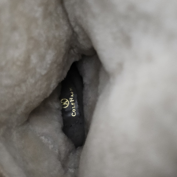 Vintage Cole Haan Boots Suede Leather Women Size 9 - Picture 9 of 12